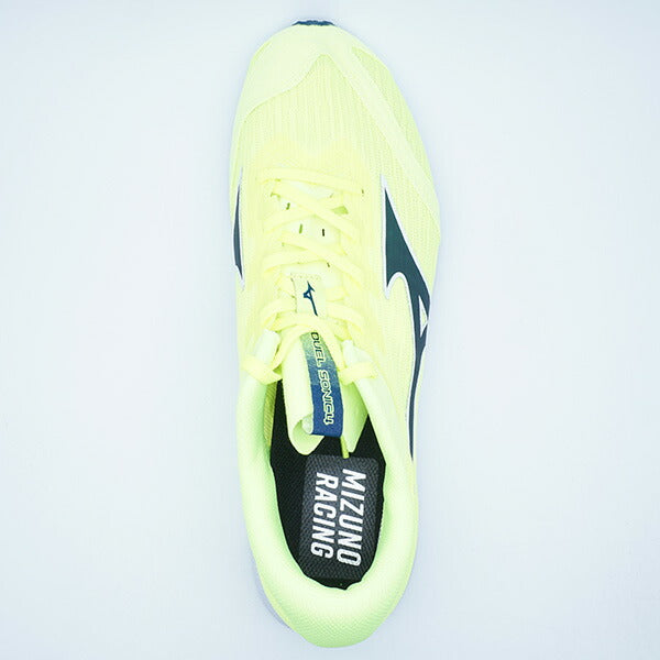 デュエルソニック4ミズノmizunoU1GD2570-21イエロー軽量ランニングシューズレーシング