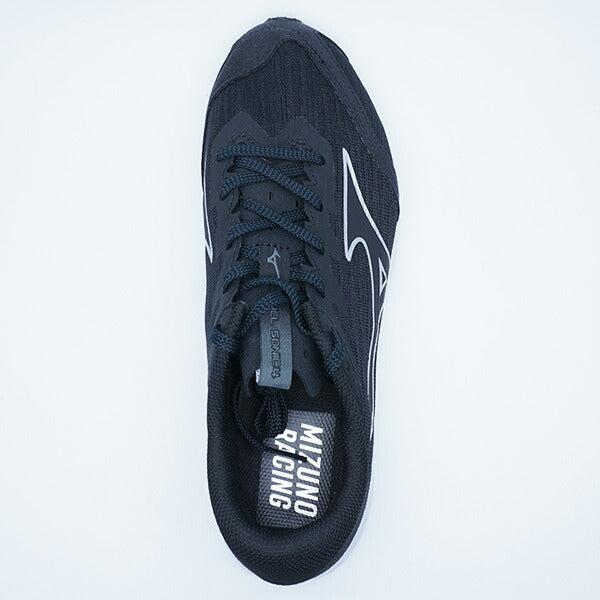 デュエルソニック4ワイドミズノmizunoU1GD2571-02ブラック軽量ランニングシューズレーシング