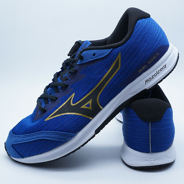デュエルソニック4ワイドミズノmizunoU1GD2571-21ブルー軽量ランニングシューズレーシング