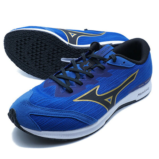 デュエルソニック4ワイドミズノmizunoU1GD2571-21ブルー軽量ランニングシューズレーシング