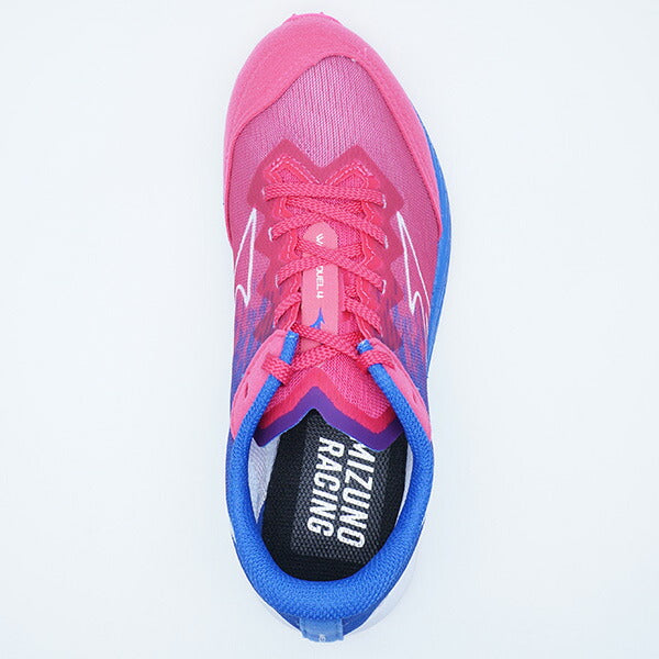 ウェーブデュエル4ミズノmizunoU1GE2550-21ピンクレディースランニングシューズ