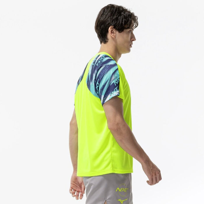 【ネコポス対応可】ミズノMIZUNO陸上メンズレディースN-XTプラクティスシャツ半袖U2JAD015-01