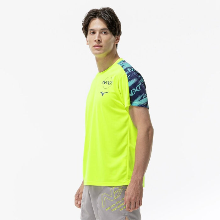 【ネコポス対応可】ミズノMIZUNO陸上メンズレディースN-XTプラクティスシャツ半袖U2JAD015-01