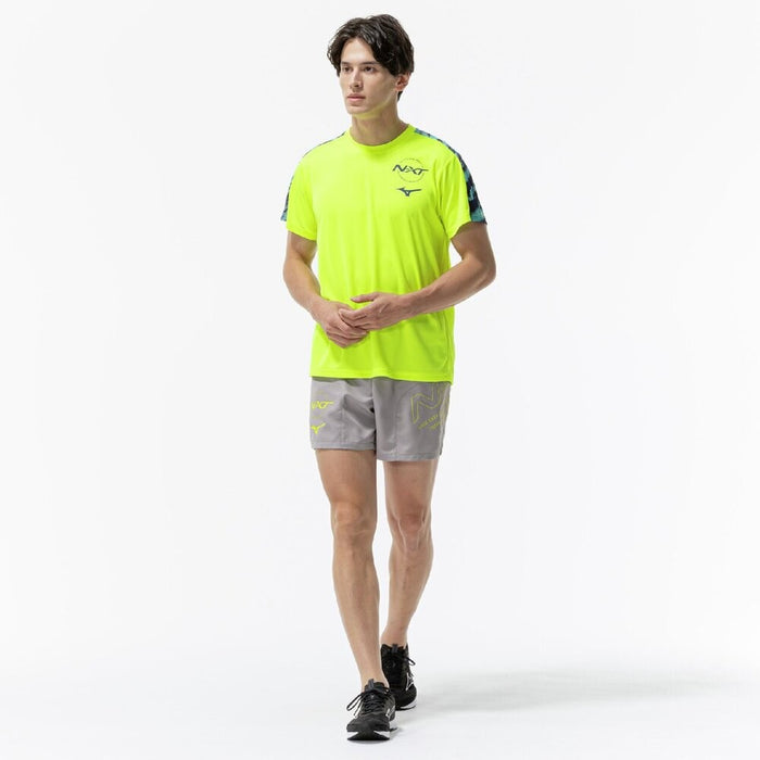 【ネコポス対応可】ミズノMIZUNO陸上メンズレディースN-XTプラクティスシャツ半袖U2JAD015-01