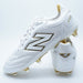 442ELITEFG2EニューバランスNewBalanceU41F2RH2Eホワイトゴールドサッカースパイク天然芝