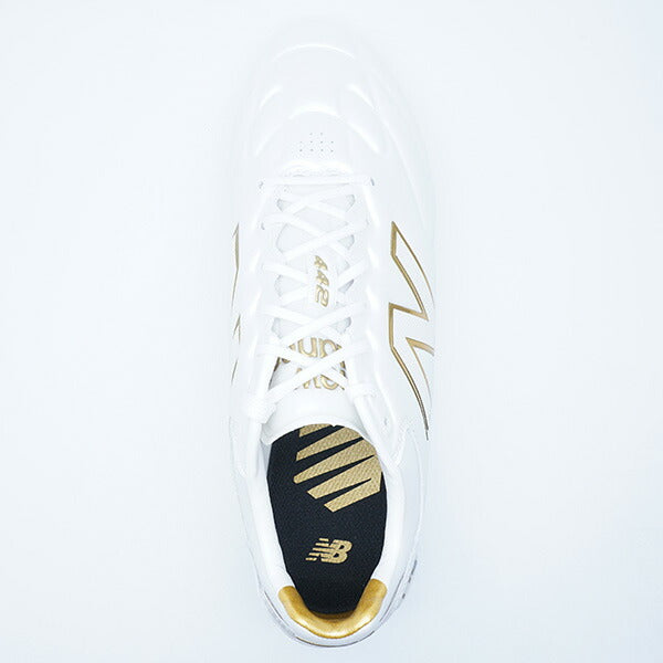 442ELITEHGDニューバランスNewBalanceU41H2T7Dホワイトゴールドサッカースパイク