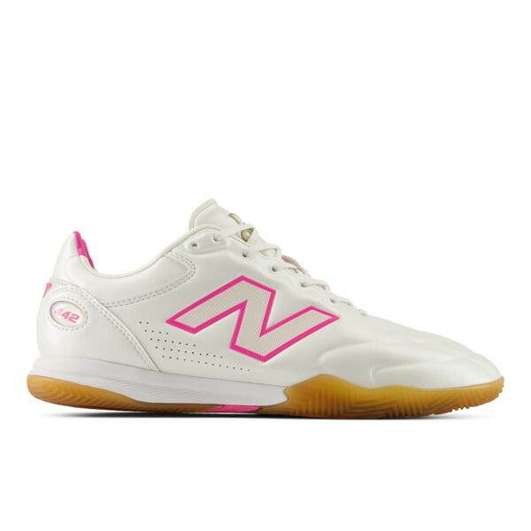 442EliteINV3ニューバランスNewBalanceU41I3K7-2Eホワイトピンクフットサルシューズインドア室内用