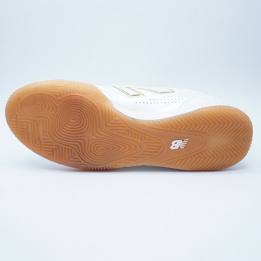 442ELITEIN2EニューバランスNewBalanceU41I6X02Eホワイトゴールドフットサルシューズインドア室内用