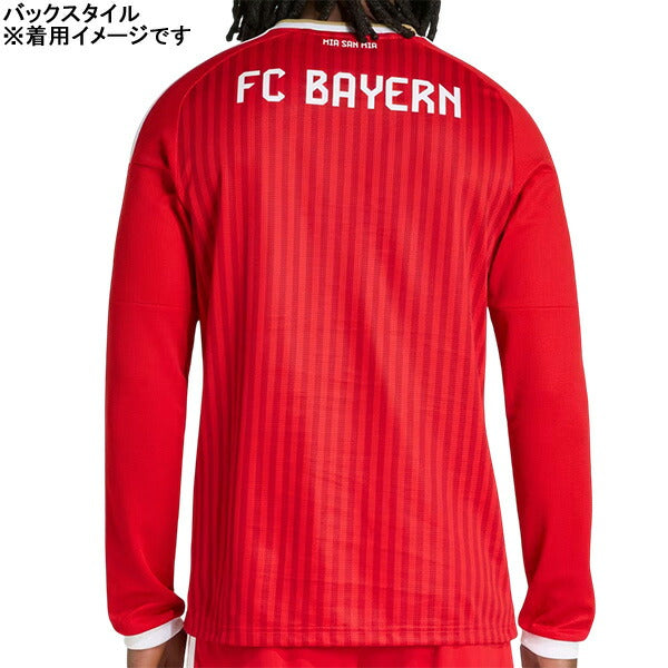 バイエルンミュンヘンBAY2026-27レプリカホームユニフォーム長袖UB862-JZ3102サッカーレッドアディダスadidas