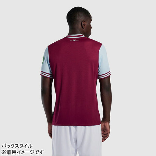 【ショップ限定エントリーでさらに+9倍】ウェストハム2024-25レプリカホームユニフォームUDA6431H-REDサッカーレッド半袖アンブロumbro
