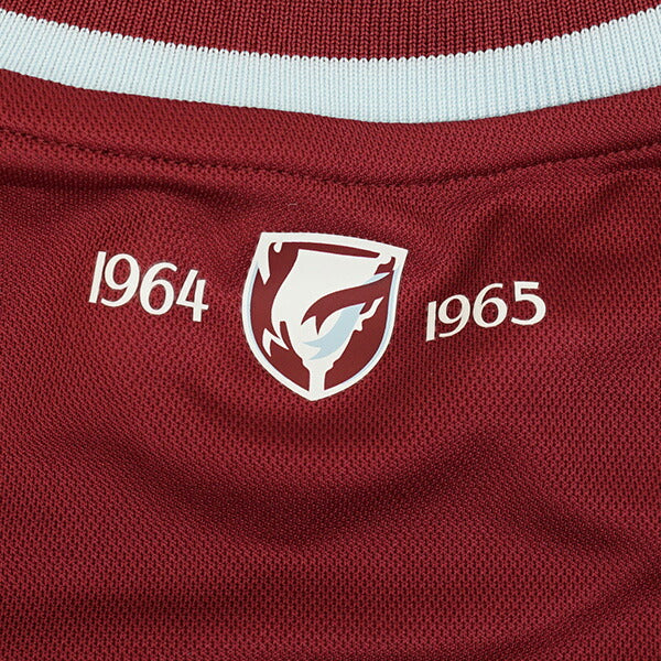 【ショップ限定エントリーでさらに+9倍】ウェストハム2024-25レプリカホームユニフォームUDA6431H-REDサッカーレッド半袖アンブロumbro