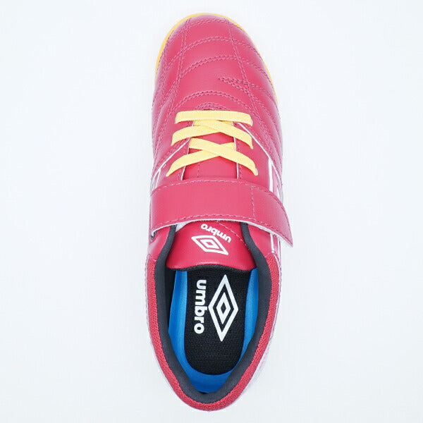 【ショップ限定エントリーでさらに+9倍】アクセレイターSBJRWIDEアンブロumbroUF4FCST6J-WRORボルドージュニアサッカートレーニングシューズベルクロ