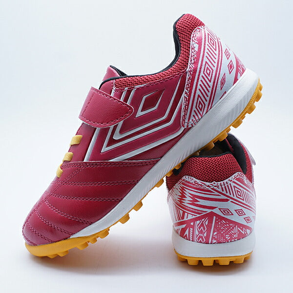 【ショップ限定エントリーでさらに+9倍】アクセレイターSBJRWIDEアンブロumbroUF4FCST6J-WRORボルドージュニアサッカートレーニングシューズベルクロ