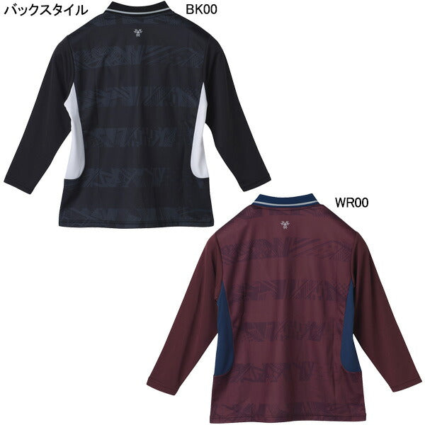 アンブロumbroジュニアTHETHIRDJRグラフィックPSUF4FLS50Jサッカーフットサルプラクティスシャツ長袖練習着子供用