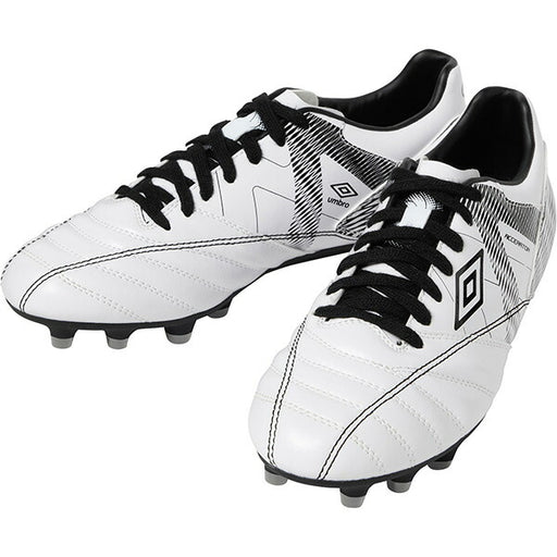 アクセレイター+GAINAHGアンブロumbroUF5FCSB1M-WHBKホワイトサッカースパイク