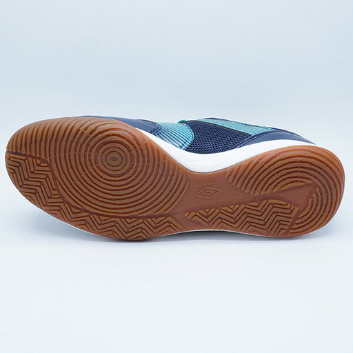 アクセレイターサラWIDEINアンブロumbroUF5FCSF2M-NVGRネイビーフットサルシューズインドア室内用