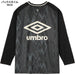 アンブロumbroTHETHIRDbyUMBROジュニアグラフィック長袖プラクティスシャツUF5FLS50Jサッカーフットサルプラシャツ練習着子供用