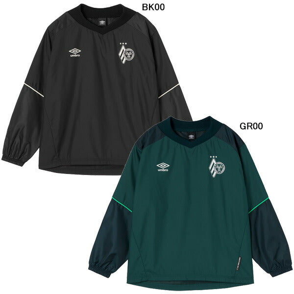 アンブロumbroTHETHIRDbyUMBRO裏メッシュNAGAMOCHIラインドピステトップUF5FWB30Jサッカーフットサルトレーニングトップ子供用