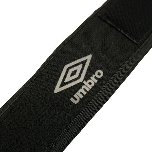 【ネコポス送料無料】アンブロumbroジュニアプロテクトヘッドバンドUF5SAZ01Uサッカーフットサルクッション性頭部保護子供用ブラック