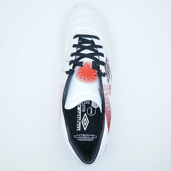 アクセレイターbv3HGアンブロumbroUF5SFCB2M-WHRDホワイトレッドサッカースパイク