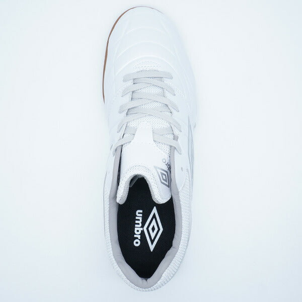 アクセレイターサラWIDEINアンブロumbroUF5SFCF2M-WHSLホワイトフットサルシューズインドア室内用