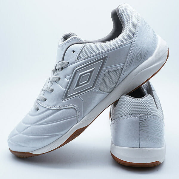 アクセレイターサラWIDEINアンブロumbroUF5SFCF2M-WHSLホワイトフットサルシューズインドア室内用