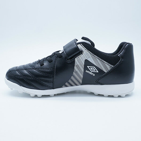 アクセレイターSBJRWIDEアンブロumbroUF5SFCT6J-BKWHブラックジュニアサッカートレーニングシューズベルクロ