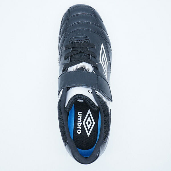 アクセレイターSBJRWIDEアンブロumbroUF5SFCT6J-BKWHブラックジュニアサッカートレーニングシューズベルクロ