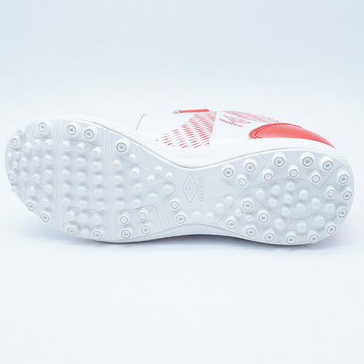 【ショップ限定エントリーでさらに+9倍】アクセレイターSBJRWIDEアンブロumbroUF5SFCT7J-WHRDホワイトレッドジュニアサッカートレーニングシューズベルクロ