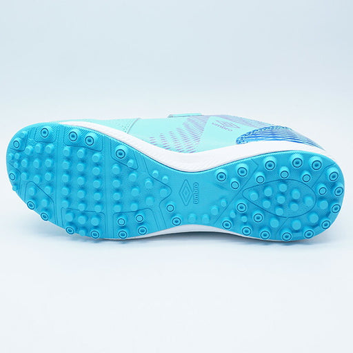 アクセレイターSBJRWIDEアンブロumbroUF5SFCT8J-EMEMエメラルドブルージュニアサッカートレーニングシューズベルクロ