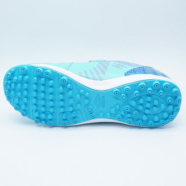 アクセレイターSBJRWIDEアンブロumbroUF5SFCT8J-EMEMエメラルドブルージュニアサッカートレーニングシューズベルクロ