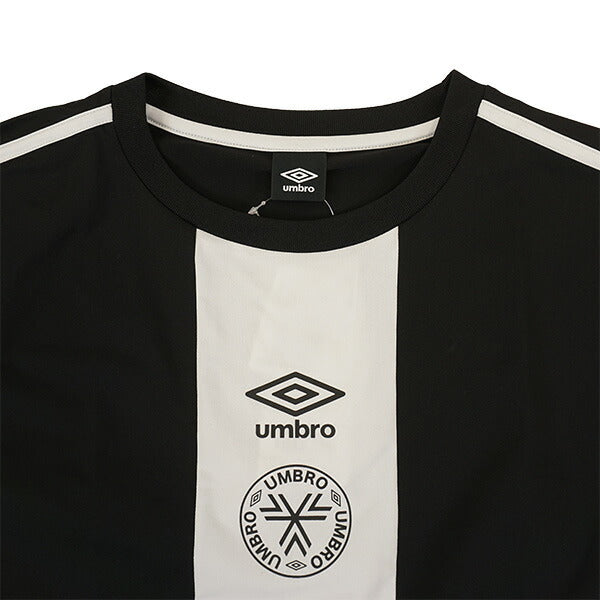 【ネコポス送料無料】アンブロumbroTHETHIRDフィールテックプラクティスシャツUF5SHS51Mサッカーフットサルプラシャツ半袖練習着メンズ