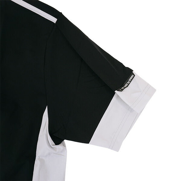 【ネコポス送料無料】アンブロumbroTHETHIRDフィールテックプラクティスシャツUF5SHS51Mサッカーフットサルプラシャツ半袖練習着メンズ