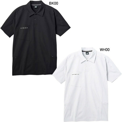 【ショップ限定エントリーでさらに+9倍】アンブロumbroコーチャーズポロシャツUF5SHS70Mサッカーフットサル半袖ボタンカジュアルメンズ