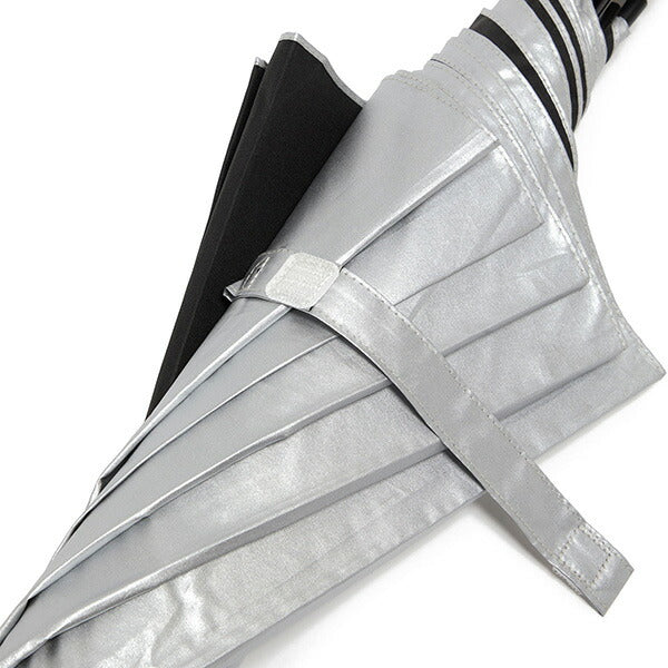 アンブロumbroUVケアアンブレラ（晴雨兼用）UF6SAZ09Uサッカーフットサル傘70cm観戦シルバー