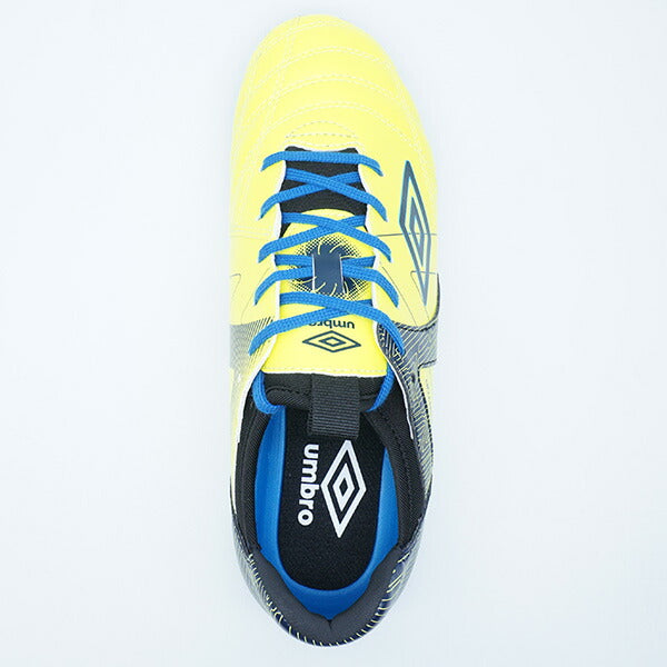アクセレイターTRJRWIDEアンブロumbroUF6SCST1J-YLNVイエロージュニアサッカートレーニングシューズ