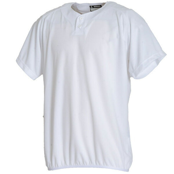 【ショップ限定エントリーでさらに+9倍】レワードREWARD野球ユニフォームアップシャツ2ボタンフロンティアシャツ半袖UFS622