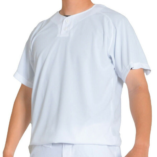 【ショップ限定エントリーでさらに+9倍】レワードREWARD野球ユニフォームアップシャツ2ボタンフロンティアシャツ半袖UFS622