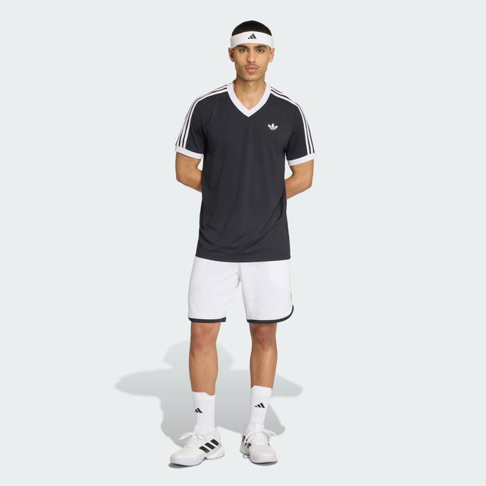 アディダスadidasテニスTシャツメンズ大人クラシックス半袖Tシャツ半袖ストレッチ練習US702