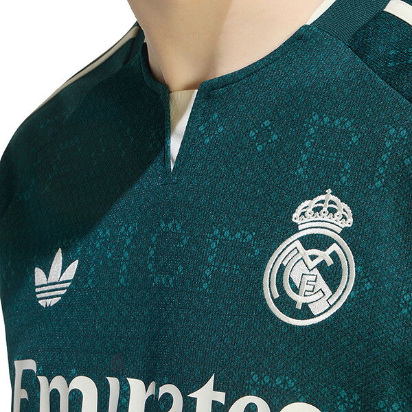 レアルマドリードRMD2026-27レプリカアウェイユニフォーム半袖UU133-JZ7205サッカーグリーンアディダスadidas