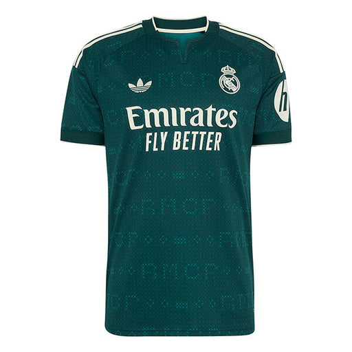 レアルマドリードRMD2026-27レプリカアウェイユニフォーム半袖UU133-JZ7205サッカーグリーンアディダスadidas