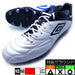 【ショップ限定エントリーでさらに+9倍】アクセレイターPROMIXSGアンブロUMBROUU2RJA03WBホワイト×ブラックサッカースパイク取替式