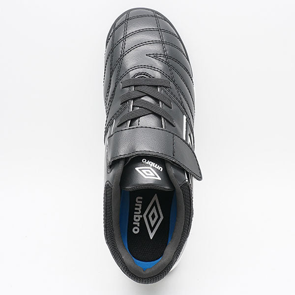 【ショップ限定エントリーでさらに+9倍】アクセレイターSBJRWIDEアンブロumbroUU4WJB04BWブラックジュニアサッカートレーニングシューズ