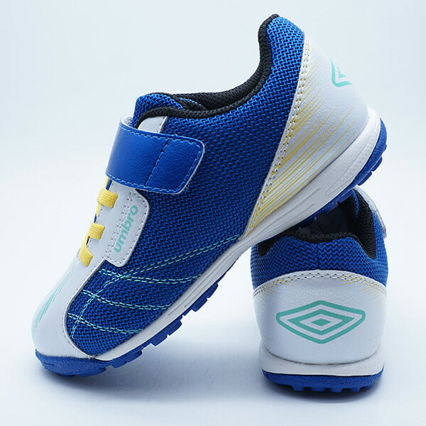 はばひろソフトサッカーシューズSBアンブロumbroUU4XJB33-BGブルージュニアサッカートレーニングシューズベルクロ