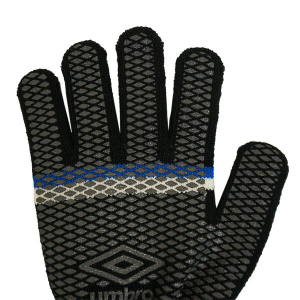 【ネコポス送料無料】アンブロumbroジュニアニットグローブUUDYJD55サッカーフットサル手袋防寒滑り止め子供用