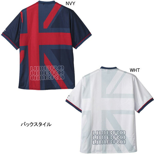 アンブロumbro100周年限定コレクションゲ－ムシャツUUUXJA00サッカーフットサルカジュアルプラクティスシャツ半袖メンズ