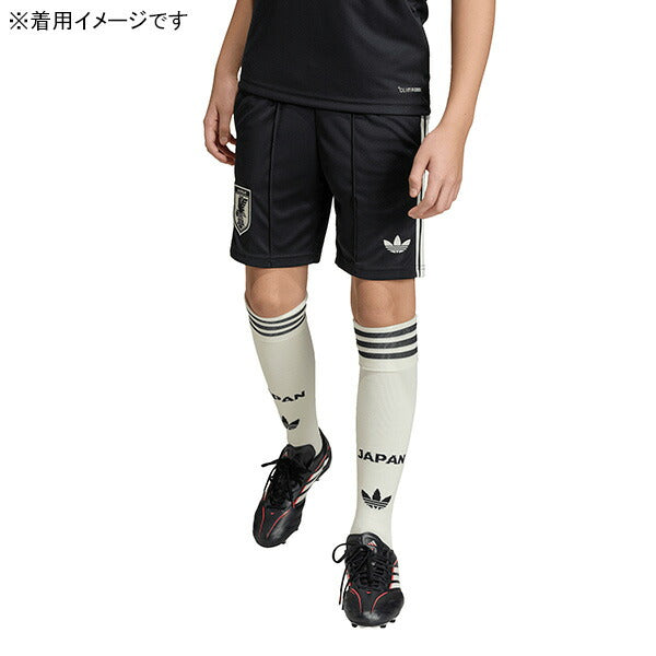 日本代表ジュニアJFA2026レプリカアウェイショーツUW464-JZ9702サッカーブラックアディダスadidas