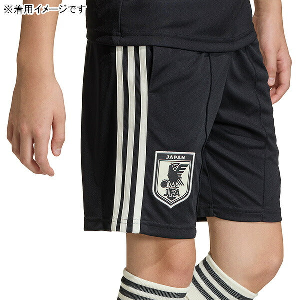 日本代表ジュニアJFA2026レプリカアウェイショーツUW464-JZ9702サッカーブラックアディダスadidas