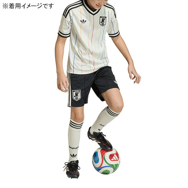 日本代表ジュニアJFA2026レプリカアウェイショーツUW464-JZ9702サッカーブラックアディダスadidas