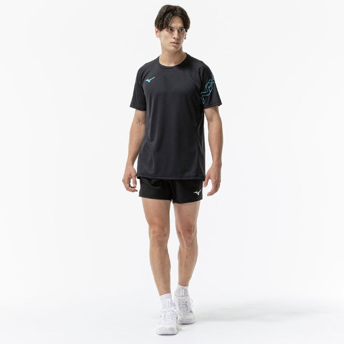【ネコポス送料無料】ミズノMIZUNOバレーボールシャツN-XT関田誠大プラクティスシャツ半袖吸汗速乾メンズレディースユニセックス大人V2JAD002